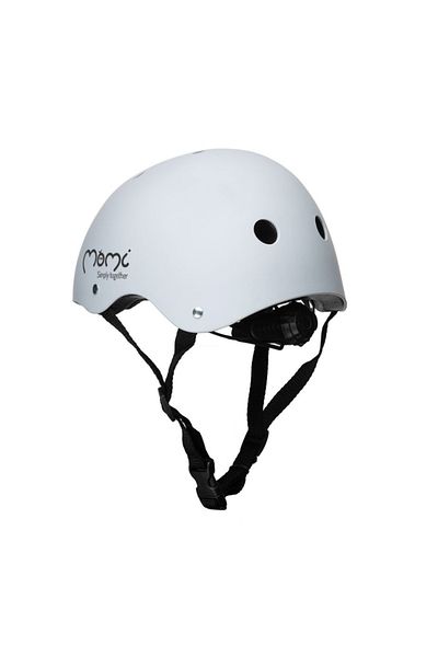 Momi Dětská cyklistická helma, - šedá matná