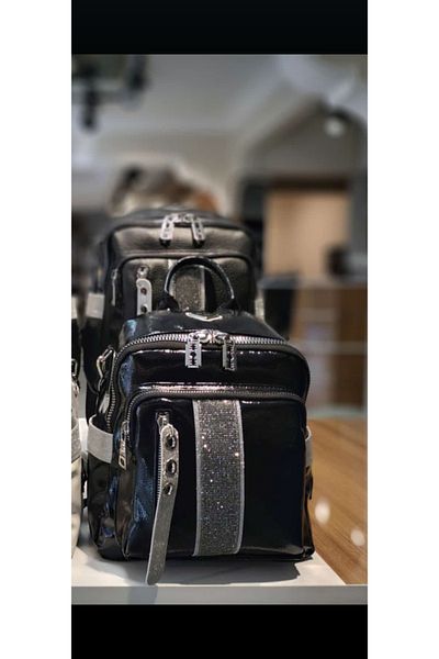 eflanmoda Golden Polo Medium Women Backpack
