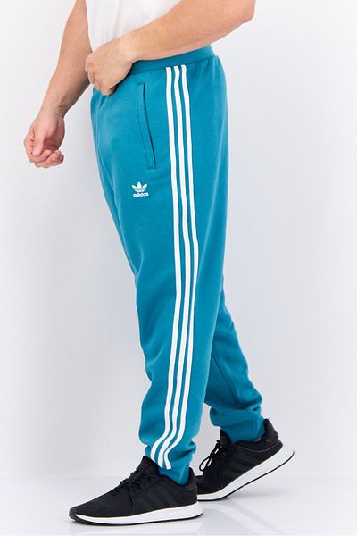 adidas Men Slim Fit Embroidered Logo Outdoor Track Pant, Green