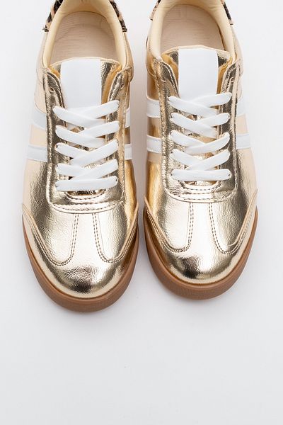 LuviShoes Pantofi sport pentru femei JIMMY Gold