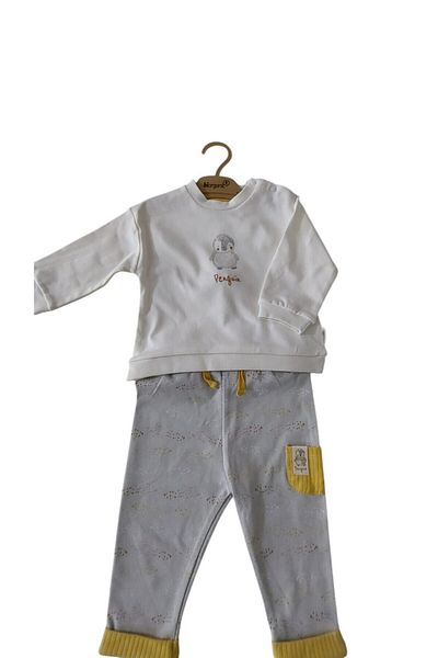 Biorganic Biorganic penguin club pants and sweat