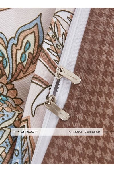 INREST طقم غطاء لحاف يوسمايت (بدون حشو) من الألياف الدقيقة 100% مقاس فردي 160 × 230 سم - قطعتان