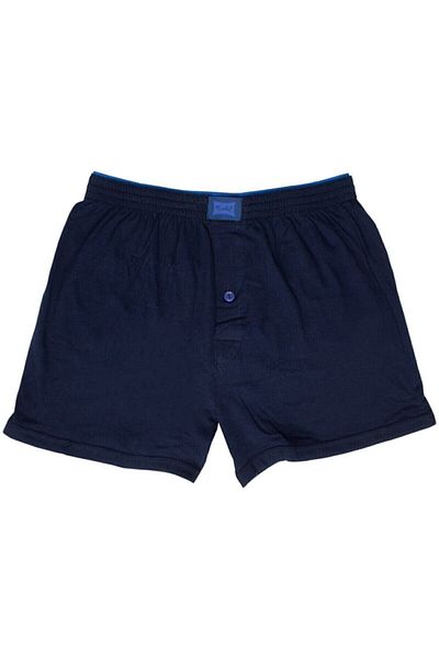 KEYAL Tutku Men's Towel Waist Plain Boxer 4 Pack Mixed Colors - 4 Pieces