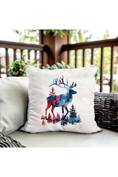 milroma Βελούδινο κάλυμμα μαξιλαριού με σχέδιο πουλιών και εκτύπωση διπλής όψ...