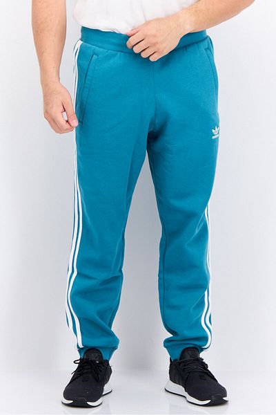 adidas Men Slim Fit Embroidered Logo Outdoor Track Pant, Green