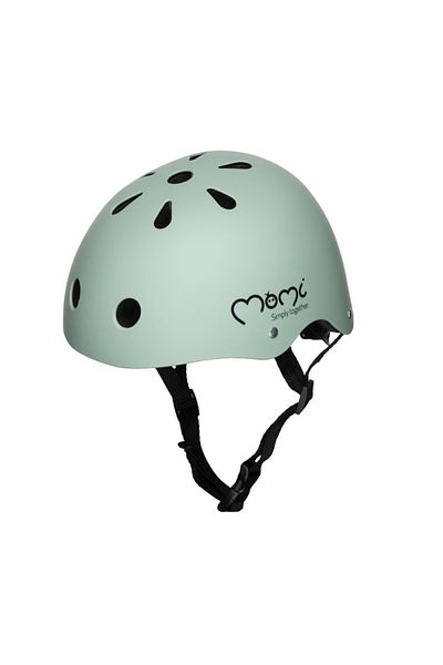 Momi Dětská cyklistická helma, - zelená matná