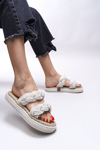 Riccon Elystala Women's Slippers 0012103 White