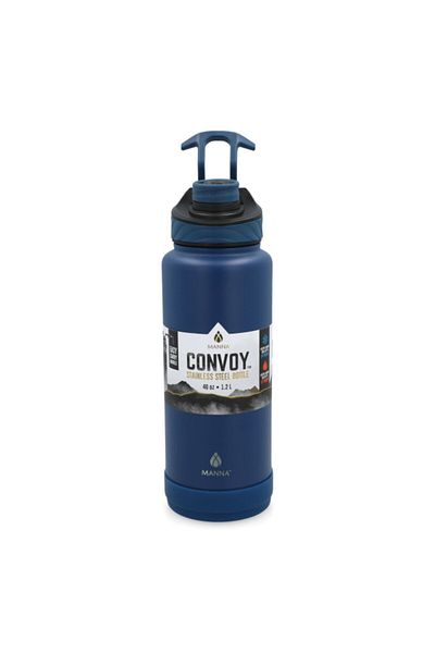 manna Convoy Stainless Steel Easy Carry Handle Water Bottle 40oz
