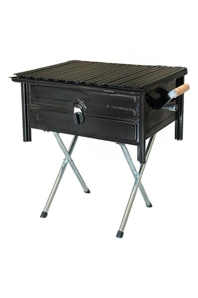 ERATO Lav Taşlı Fırınlı Ayaklı Tüplü Mangal