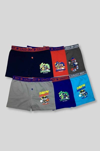 KEYAL Tutku 12-Pack Boys' Slip Boxers