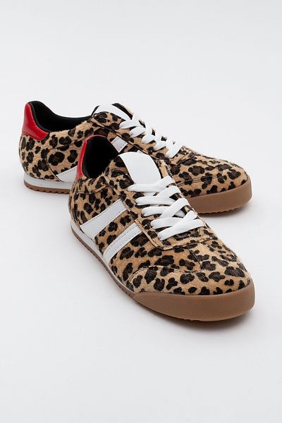 LuviShoes Γυναικεία αθλητικά παπούτσια JIMMY με μαύρο κίτρινο σχέδιο
