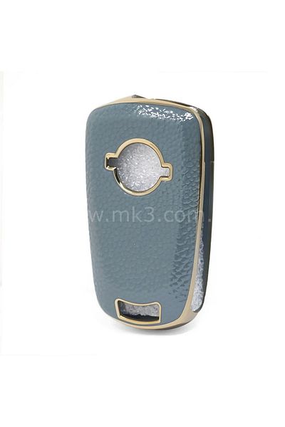 bigkey Opel Astra H Corsa D Switchblade 3 Button Auto Key Control Case Leather Appearance