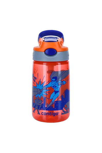 Contigo Nectarine Superhero Kids Water Bottle 420ml
