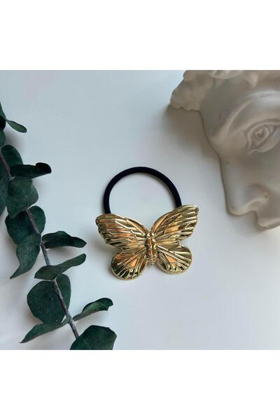 Alice İsstanbul Gold Butterfly Rubber Buckle
