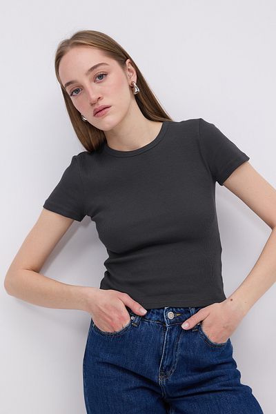 Addax T-shirt Crew Neck Basic P13343-u6