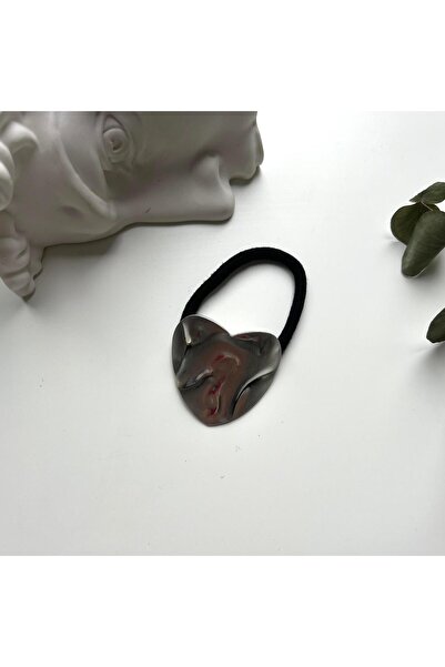 Alice İsstanbul Silver Wavy Heart Rubber Buckle