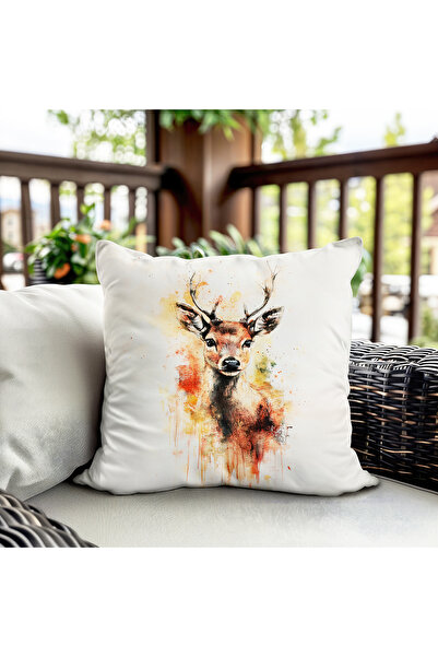 milroma Двустранно отпечатана кадифена калъфка за възглавница с мотив мечка -...