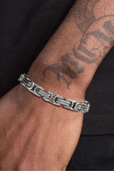 Takı Dükkanı 6mm King Model Men's Bracelet - Gift Scb29