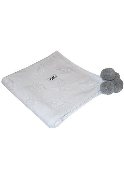 EKO Bamboo Blanket, Eko, 80x80 cm, White