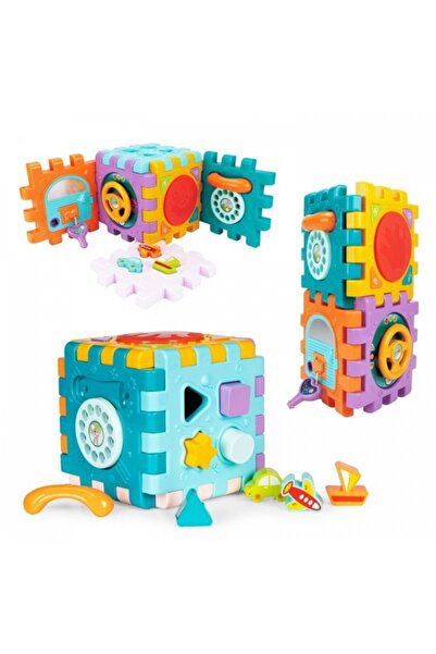 huanger Cub interactiv 6 in 1 cu sunete si lumini Huanger HE0530