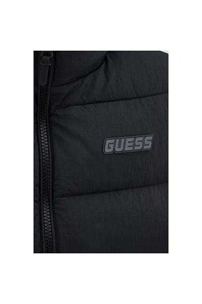 Guess Jeans Men's black quilted vest Rohan Guess jeans