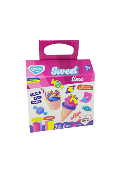 OKTO Комплект пластилин 100% еко, Lovin'do, Sweet Time