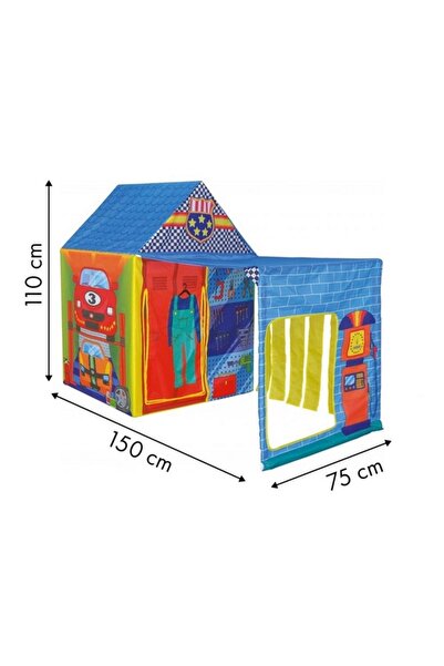 iplay Children's Play Tent, Car Workshop Type