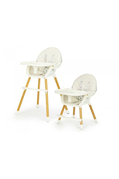 Ecotoys Scaun înalt 2 în 1 HA-004 - Bej