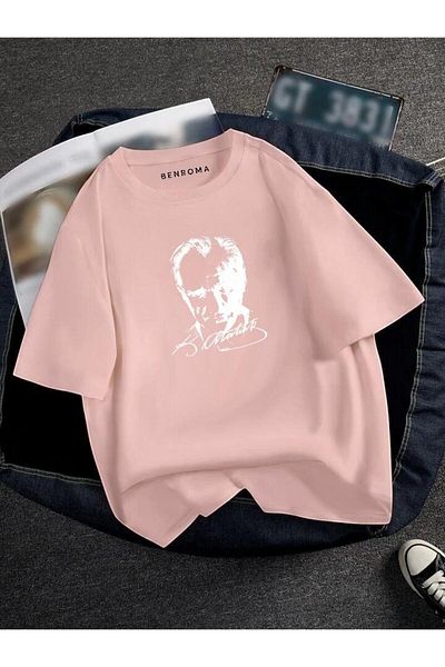 BENROMA OVERSIZE ΑΤΑΤΟΥΡΚ ΕΚΤΥΠΩΜΕΝΟ UNISEX T-SHIRT ΕΚΤΥΠΩΜΕΝΟ