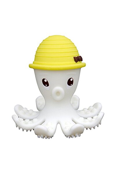 Mombella INEL GINGIVAL DIN SILICON, MOMBELLA - OCTOPUS GALBEN