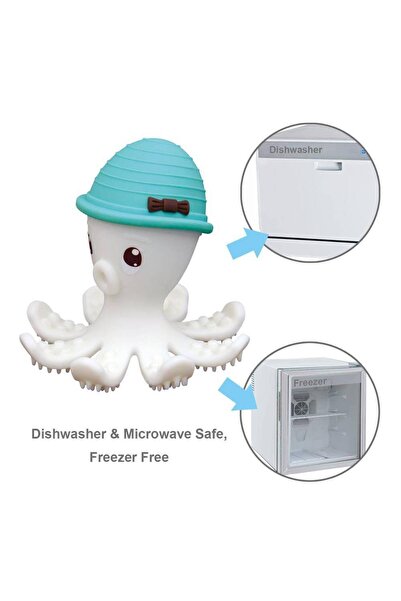 Mombella Silicone Gingival Ring - Octopus Old Pink