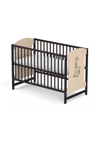 OEM Patut fara sertar VESSANTI MILO GIRAFA - Crem cu wenge