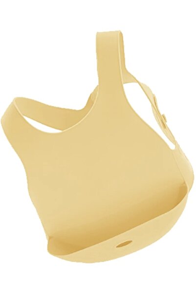 MinikOiOi Baveta Flexi Bib , 100% Premium Silicone Mellow Yellow