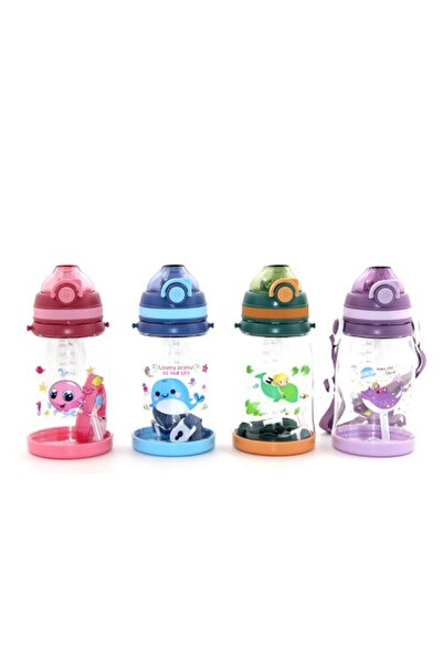 karadağsb Renkli Pipetli Suluk 550 Ml