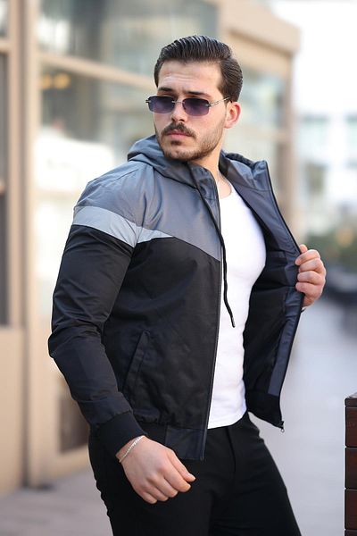 ByTrend Μπουφάν με Κουκούλα Bill 1220 - Τριγωνικό Κομμάτι
