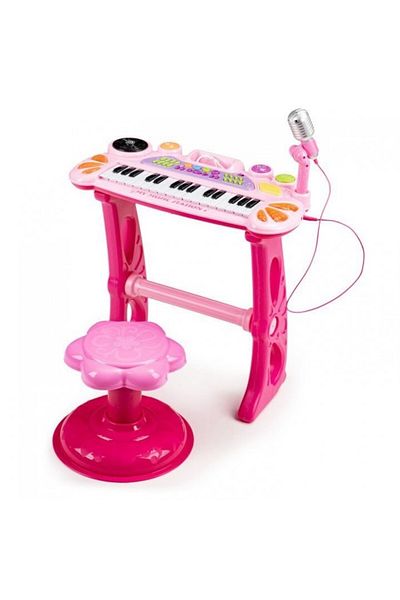 OEM Klavír s mikrofónom Ecotoys HC490441 - ružový