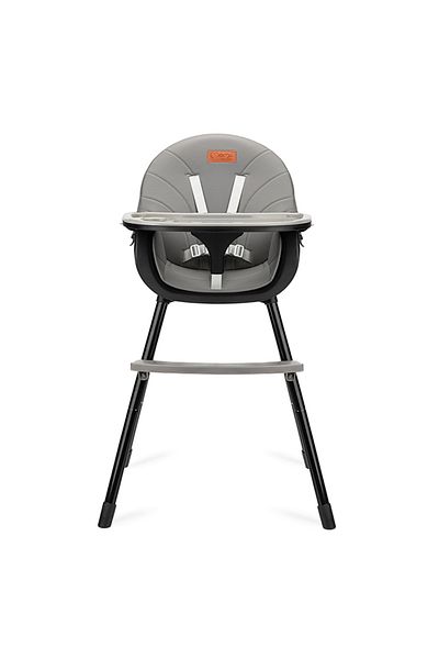 Momi Scaun de masa copii Reki, Piele ecologica, Black