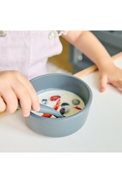 MinikOiOi Minikoioi Bowl, 100% Premium Silicone - Woody Brown