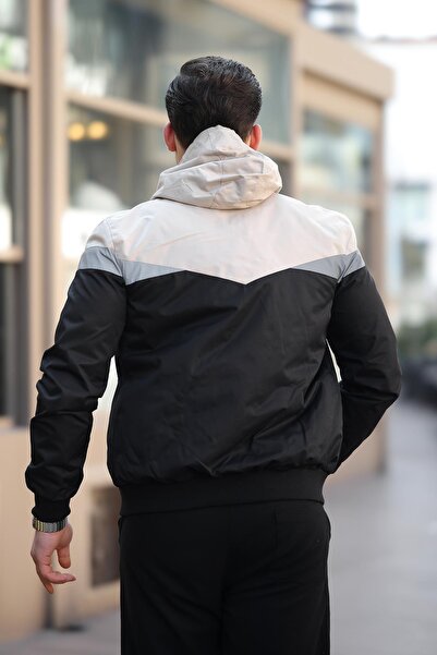 ByTrend Bill Triangle Piece Hooded Seasonal Coat 1220