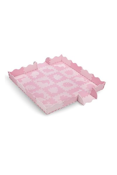 Momi Hrací podložka s puzzle 150x150 cm, Zawi - růžová