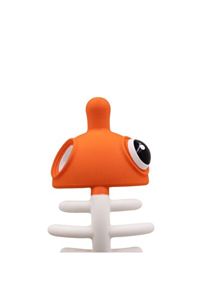 Mombella Inel de dentiție din silicon, Mombella, Pește clovn portocaliu