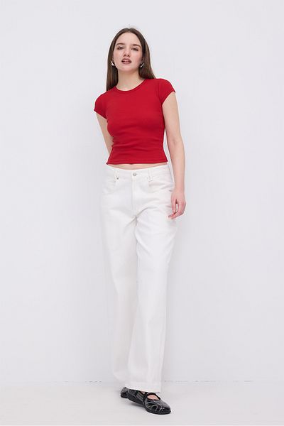 Addax Crew Neck Basic T-Shirt P13343-1