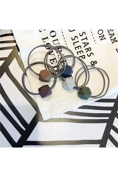 So Much Accesories Πόρπη από μαλακό καουτσούκ με διπλό ελαστικό