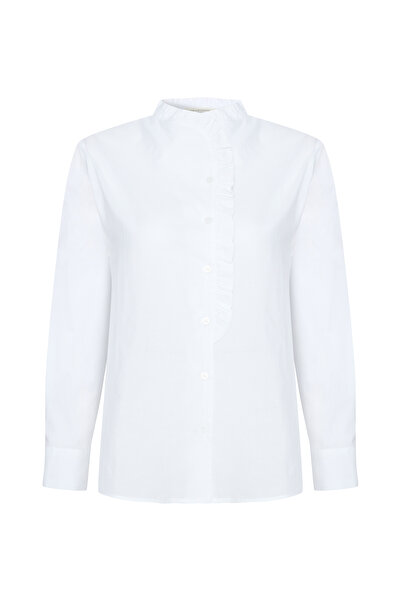 Mudo Frill Detail Shirt Bluz
