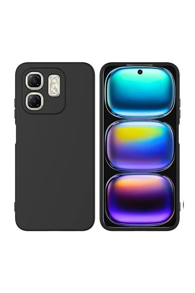 HANPORIUM جراب سيليكون متوافق مع هاتف Infinix Smart 9 - غطاء مرن بلون باستيل ...