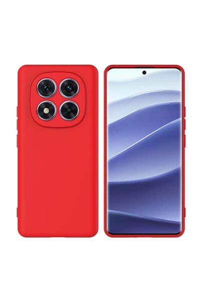 HANPORIUM جراب سيليكون متوافق مع Poco X7 - غطاء مرن بلون باستيل مع حماية للكا...