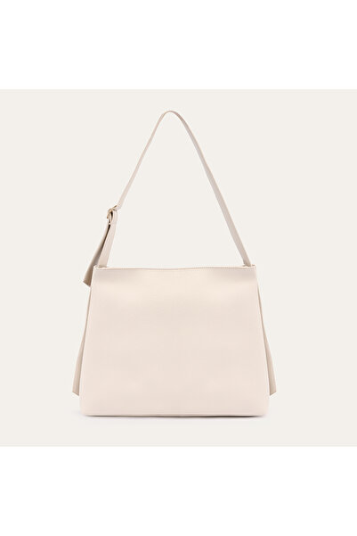 Mudo حقيبة كتف بمظهر جلدي