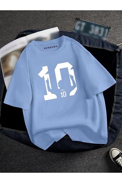 BENROMA 1 produs pentru achiziții de 6 și peste cadou Tricou unisex imprimat pentru fotbalist supradimensionat