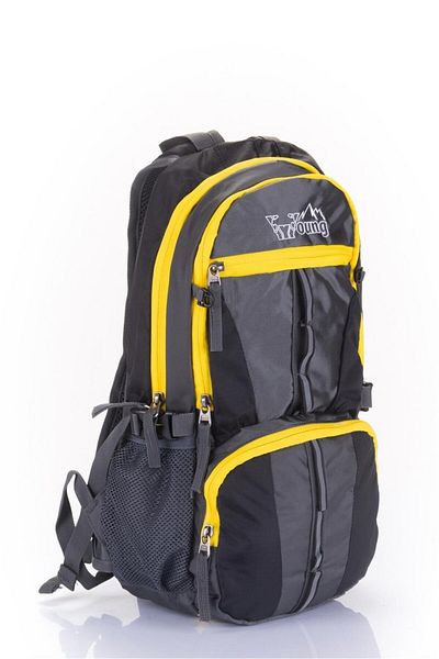 Galat 40156 Trekking Sports Casual σακίδιο πλάτης με υφασμάτινο παραλειπτήρα και υποστήριξη μέσης