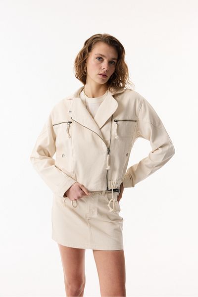 Mudo Double Zipper Trucker Jacket